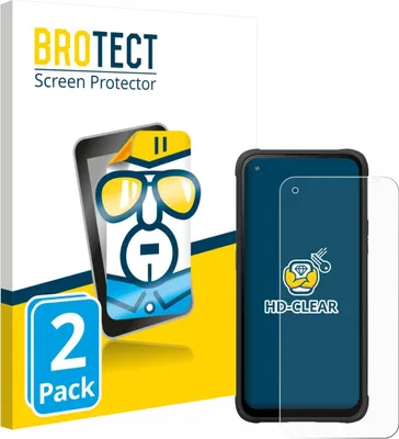 Produktbild von 2x Für Hammer Blade V 5G Schutzfolie BROTECT Displayschutz Display Schutz Folie Klar Transparent