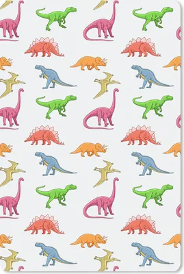 Produktbild von MuchoWow® Mauspad Mousepad Muster - Dino - Kinder - Farben - Kinder - Junge 18x27 cm - Mousepads - Maus Mat - Pad - Mausunterlage