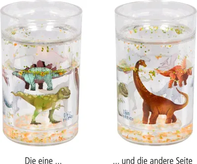 Produktbild von Coppenrath 22313 - Die Spiegelburg - Dino Friends - Glitzerbecher