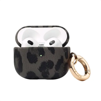 Produktbild von Selencia Sabi Case AirPods 3 - Leopardenmuster - Midnight Black