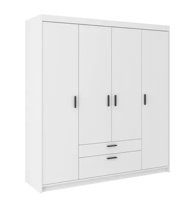 Produktbild von AX LIVING Schubladenschrank Garderobe weiß Schrank Storicos 4T 176,3cm