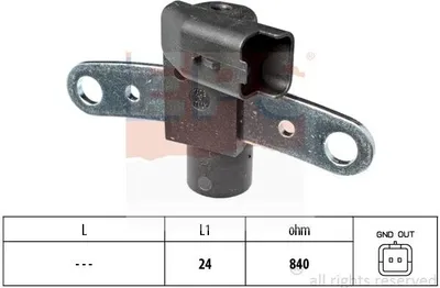 Produktbild von EPS 1.953.600 Kurbelwellensensor Impulsgeber für RENAULT Clio III Schrägheck (BR0/1, CR0/1)