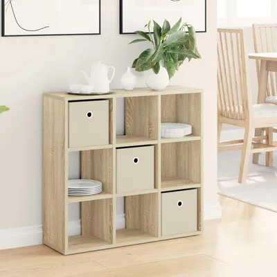 Zdjęcie produktu dla Komoda z szufladami vidaXL z drewna dębowego Sonoma, 73,5 x 24 x 69,5 cm