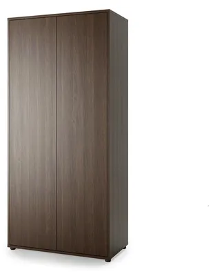 Produktbild von MEBLINI Kleiderschrank BC-20 für Schrankbett - Dunin Eiche - 101x217x55cm - 2 Türig - Drehtürenschrank mit Einlegeböden und Kleiderstange