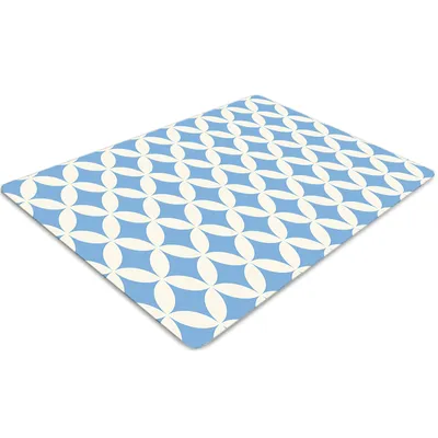 Produktbild von Stuhlunterlage Bürostuhlunterlage 120 cm x 90 cm Bodenmatte Bürostuhlunterlage - Marokkanische Fliesen