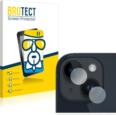 Produktbild von BROTECT Schutzglas für Apple iPhone 14 Plus (NUR Kameraschutz) Schutzfolie Panzer Folie Glas Display Schutz klar