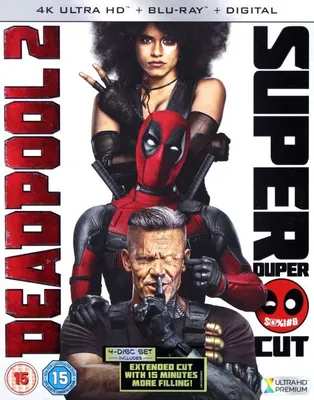 Produktbild von Deadpool 2 4K [2xBLU-RAY+2xBLU-RAY 4K]
