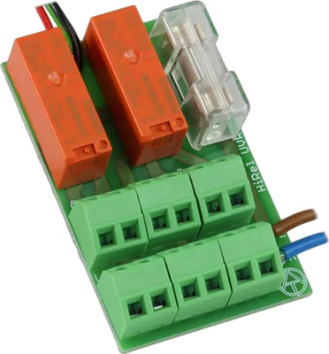Obrázek produktu pro Technická alternativa Reléový modul 230 V s integrovaným rozvaděčem proudu, 1 ks.