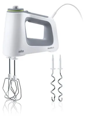 Zdjęcie produktu dla Braun HM5100 Multimix 5, Mikser ręczny, Szary, Biały, Miksowanie, 1,55 m, Przyciski, CE