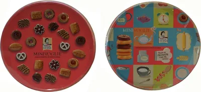 Produktbild von Matilde Vicenzi Biscotteria Minivoglie 500g sorten kekse butter cookies biscuits