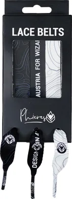 Obrázok produktu pre PHIERES PH-Lacebelts čierna/vzor s čiarami.