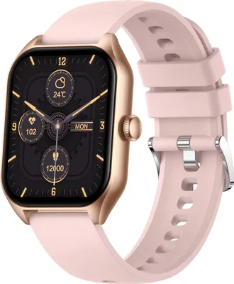 Produktbild von Smartwatch Damen Herren 1,85 Zoll Fitness Tracker Schrittzähler Herzfrequenzmesser Uhr mit Blutdruckmessung Schlafmusik Benachrichtigungen Android IOS