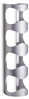 Produktbild von Zeller Wand-Flaschenhalter, Edelstahl 11,5x9,8x45