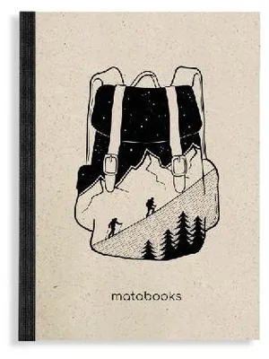 Produktbild von matabooks - Steifbroschur Dahara A6 "Backpack"