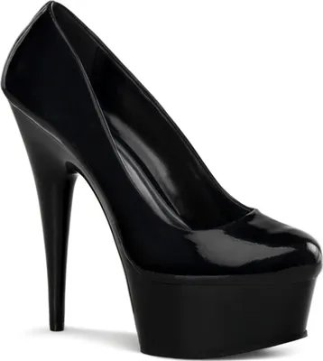 Produktbild von DELIGHT-685 Damen Pumps von Pleaser, Schwarz EU 43, US 13