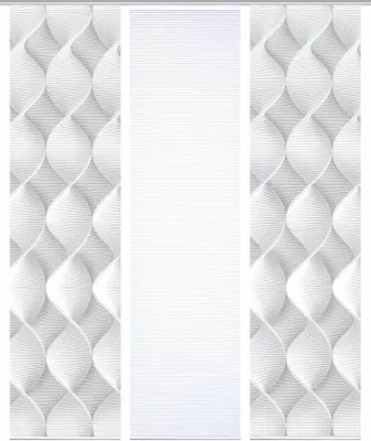 Produktbild von 84113 LAMIRA Schiebegardine, recyceltem Polyester, 245x60 cm