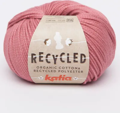 Produktbild von RECYCLED von Katia - rosa (111) - 50 g / ca. 140 m Wolle