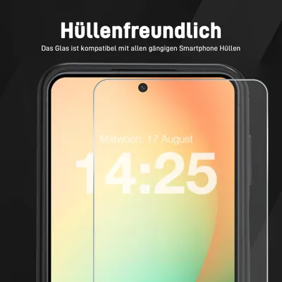 Produktbild von 2x 9H Schutzglas Displayschutzfolie für Samsung Galaxy S26 FE Displayglas Displayschutz Glas Panzerfolie Schutzglasfolie