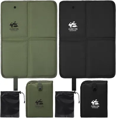 Produktbild von Outdoor Sitzkissen 37 x 30 cm, 2er Set, wasserdicht, für Camping
