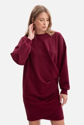 Produktbild von BeWear Sweatshirt-Kleider für Frauen Odi B298 bordo S/M