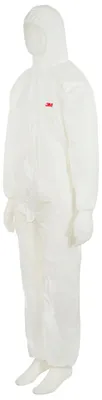 Produktbild von 3M 4510XXL Schutzanzug, Typ 5/6, Größe XXL, Weiss