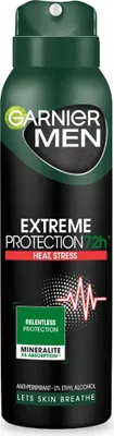 Produktbild von Garnier Men Extreme Protection 72h Spray Deo - Hitze, Stress 150ml