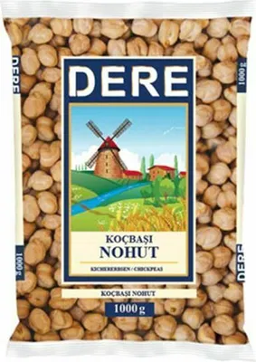 Produktbild von Dere Kichererbsen 9 mm (Kocbasi Nohut) 1 Kg.