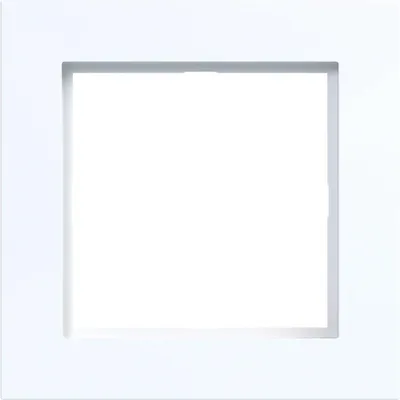 Immagine prodotto di Cornice Hager singola A.1 WAD6100WG bianco lucido