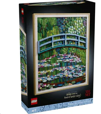 Produktbild von LEGO® ART 31220 Claude Monet, Brücke über einen Seerosenteich