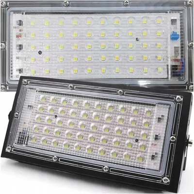 Obrázok produktu pre LED reflektor 50 W, 4500 lm, IP65, studená biela 6500 K, nastaviteľný