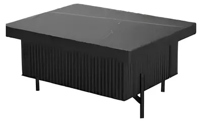 Image de Bureau noir Table basse Meubles de bureau Design Tables d'appoint