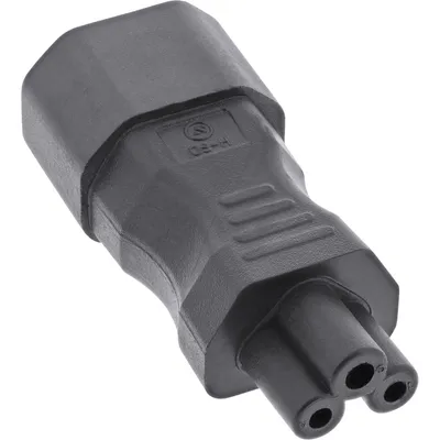 Produktbild von INLINE Netzadapter IEC 60320 C14 C5 3pol. Kaltgeraete Notebook