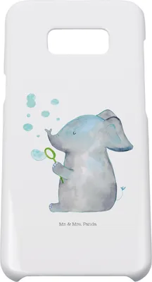 Produktbild von Mr. & Mrs. Panda Samsung Galaxy S8 plus Handyhülle  Elefant Seifenblasen - Weiß - Geschenk, Cover, Hülle, Handy, Elefanten, Lustige Sprüche, Liebe, Handycover, Heimat