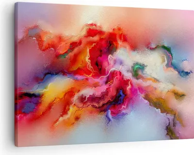 Produktbild von Bild auf Leinwand - Leinwandbild - Abstraktion modern - 70x50cm - Wand Bild - Wanddeko - Wandbilder - Leinwanddruck - Bilder - Kunstdruck - Wanddekoration - Leinwand bilder - Wandkunst - AA70x50-4035