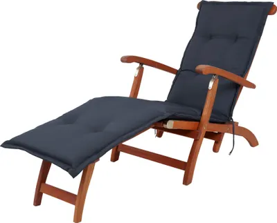 Produktbild von Auflage Deckchair Florence 2179 anthrazit 190x50x6 cmKETTtex