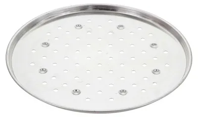 Pizzaplatte perforiert, rund, 30 cm, Eisen, ofenfest bis 250 °C