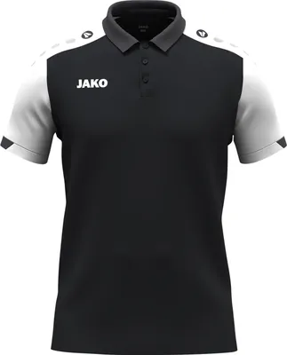 Produktbild von Jako Dynamic Poloshirt Herren schwarz weiß dunkelgrau Gr L