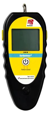 Produktbild von horizont Fence scout Zaunprüfer, Fehlerfinder für Weidezaun, Messbereich bis 10.000 V, Anzeige der Stromflussrichtung, Richtungsanzeige der Störung, mit akustischem Signal inkl. Displaybeleuchtung