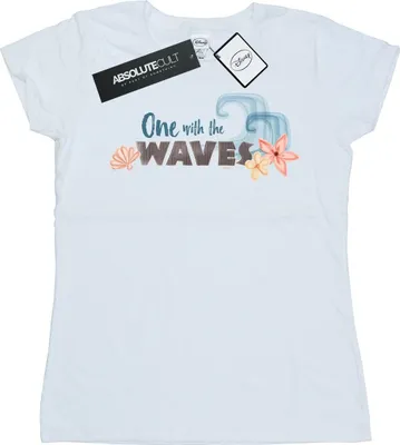 Produktbild von Disney - "One The Waves" T-Shirt für Damen BI33978 (S) (Weiß)