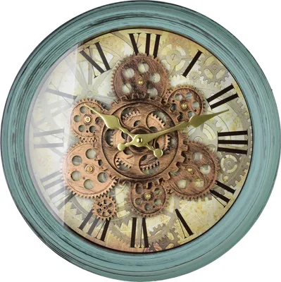 Imagen del producto de Reloj de pared Ramsey, 35 cm, con mecanismo de cuarzo, dimensiones 35x35x7 cm