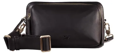 Immagine prodotto di Borsa a tracolla LOTTA, modello cross body, nera, in pelle, da donna