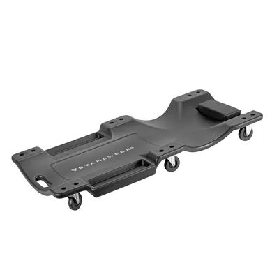Produktbild von STAHLWERK Pojazdná valceková doska XXL RC-40 ST s nosnostou 500 kg 6 pohyblivých koliesok