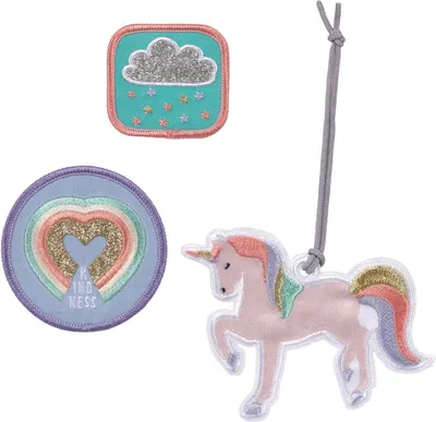 Produktbild von Lässig School Patches Set Unicorn glitter