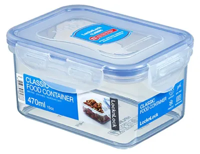 Immagine prodotto di Contenitore ermetico LocknLock CLASSIC, 470 ml, 13,5 x 10,2 x 6,8 cm, contenitore per alimenti