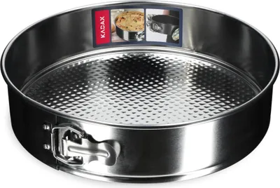 Image de Moule à gâteau - Moule rond pour gâteaux et tartes - Métal - 30 cm de diamètre