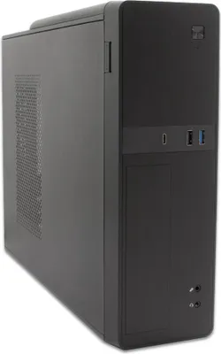 Immagine prodotto di CoolBox T-310, Micro Tower, PC, nero, micro ATX, Mini-ITX, SGCC, ufficio domestico