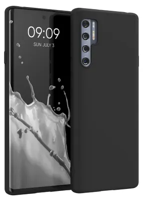 Produktbild von kwmobile Handyhülle für TCL 20 Pro 5G Hülle - TPU Case - Kabelloses Laden - Schutzhülle Cover in Schwarz matt