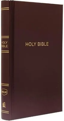 Obrázek produktu pro NKJV, Pew Bible, Hardcover, Burgundy, Red Letter Edition