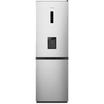 Produktbild von Heinner HCNF-HS304XWDE++ Kühl-Gefrierkombination 304 L, Wasserspender, No-Frost, LED-Display, Silber
