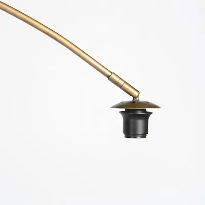 Produktbild von Steinhauer - stehlampe - Sparkled Light - bronze grün - metall veloursstoff - bogenlampe - E27 - 4305BR